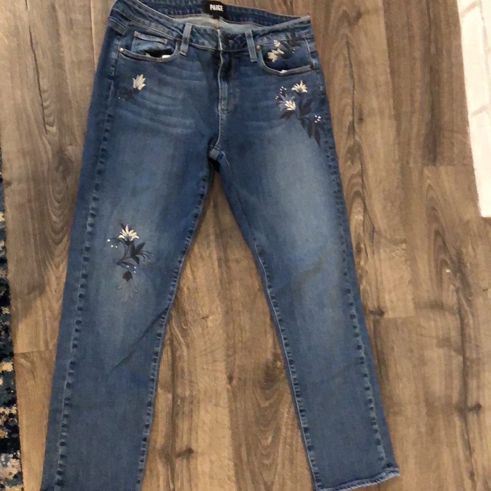 PAIGE WOMENS boyfriend jeans